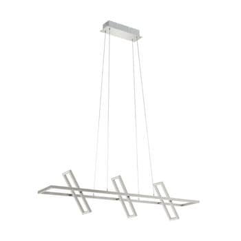 Eglo 96816 Tamasera LED Hängeleuchte 39W nickel weiss