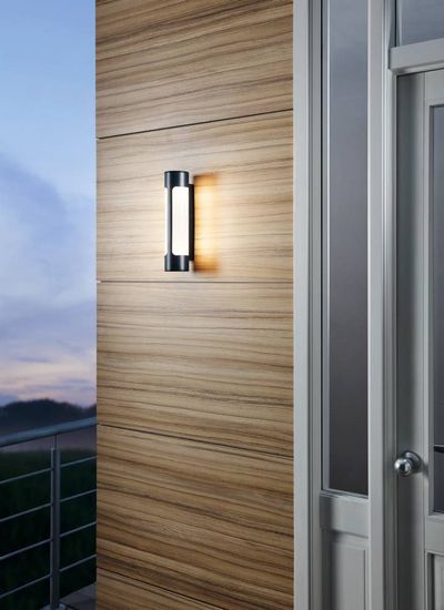 Eglo 97119 TONEGO LED Außen-Wand-/Deckenleuchte 2x6W Anthrazit Warmweiss IP44 9002759971199