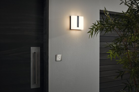 Eglo 97219 TORAZZA-C LED Außen-Wandleuchte 14W Anthrazit Satiniert Bluetooth Warmweiss IP44 Dimmbar 9002759972196