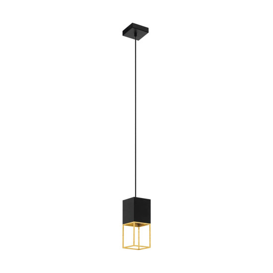EGLO 97733 MONTEBALDO LED Hängeleuchte schwarz gold GU10 5W