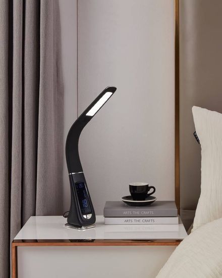 Eglo 97914 COGNOLI LED Tischleuchte 4,4W 70x100mm Schwarz 3-step dimming tageslichtweiss dimmbar