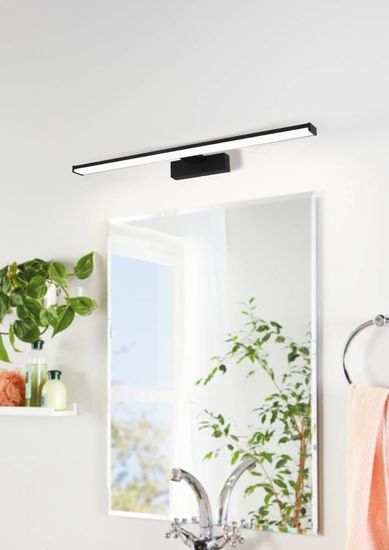 Eglo 98908 PANDELLA 1 LED Wand-/Deckenleuchte 11W Schwarz Weiss Neutralweiss IP44