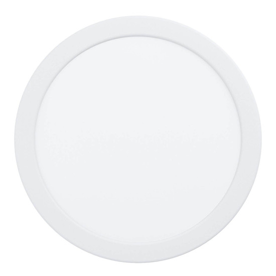 Eglo LED Einbauspot Fueva 5 dimmbar 17W warmweiss 3000K Weiss Stahl Ø22cm 99193