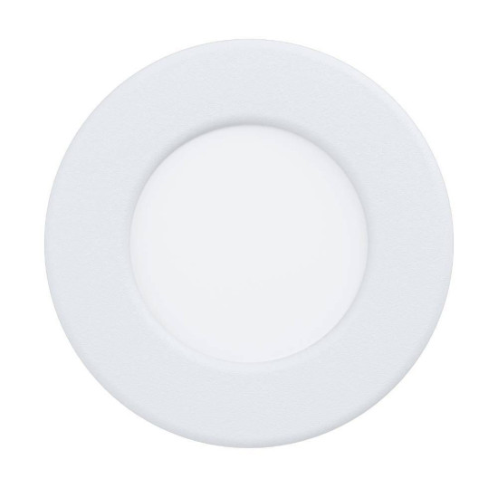 Eglo 99202 FUEVA 5 LED Einbauleuchte 2,7W Einbauspot Ø86mm Weiss Warmweiss IP44