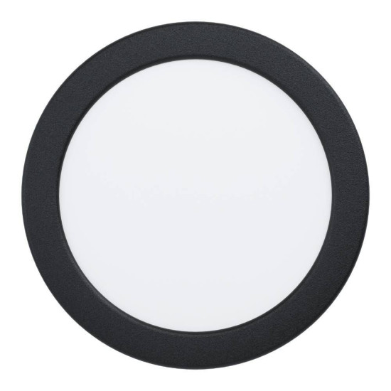 Eglo 99212 FUEVA 5 LED Einbauleuchte 11W Einbaustrahler Ø166mm Schwarz Weiss Warmweiss IP44