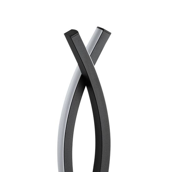 Eglo 99318 LASANA 3 LED Tischleuchte 11,5W 160x100mm Schwarz Weiss warmweiss