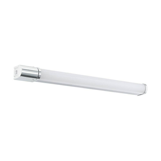 Eglo 99339 TRAGACETE 1 LED Wand-/Deckenleuchte 15W 680x55mm Silber Chrom Weiss Neutralweiss IP44