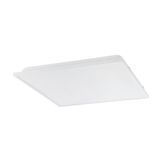 Eglo LED Deckenleuchte Herrora-Z Smart dimmbar 22W CCT warm-/tageslichtweiss 2700-6500K Zigbee Weiss Aluminium 45x45cm 99639