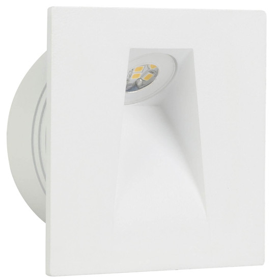 Eglo LED Einbauspot Mecinos 2W warmweiss 3000K Weiss Stahl 8x8cm 99643