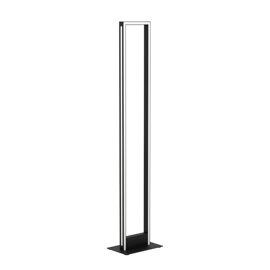 Eglo LED Stehleuchte Salvilanas-Z Smart dimmbar 33W CCT warm-/tageslichtweiss 2700-6500K Zigbee Schwarz Aluminium Stahl 130,5cm 99683