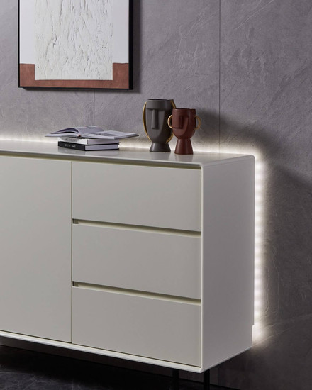 Eglo LED-Streifen LED Stripe-Z Smart 8-flammig dimmbar 8x 3W RGB CCT warm-/tageslichtweiss 2700-6500K Zigbee Weiss 8m 99687