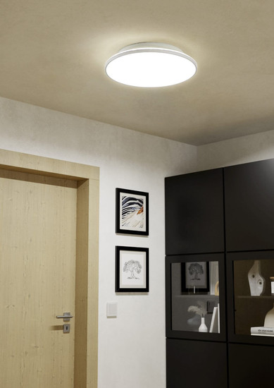 Eglo LED Aufbauleuchte Crespillo 21W neutralweiss 4000K Weiss Ø38cm 99726