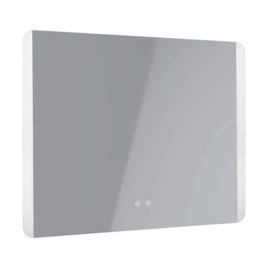 Eglo 99854 BUENAVISTA 2 LED Wand-/Deckenleuchte 4x6,2W Touchschalter Spiegelleuchte Silber Steuerbare Lichtfarbe IP44