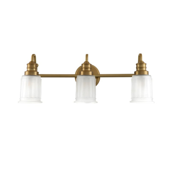 Elstead Swell 3 Bad-Wandleuchte 3-flammig G9 dimmbar IP44 warmweiss 9W Gold