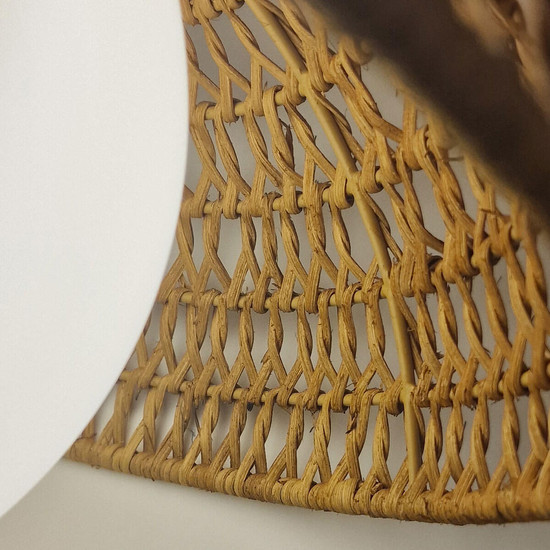 Elstead Perth Pendelleuchte E27 Gebürstete Goldoptik Opalglas matt