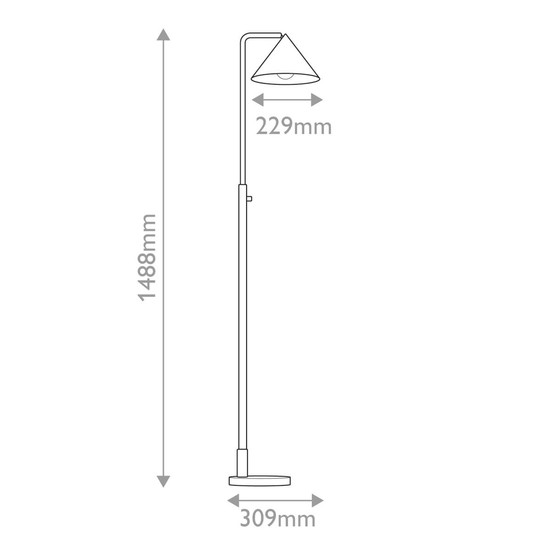 Elstead Remyck Stehlampe E27 Mattes Schwarz Mattschwarz