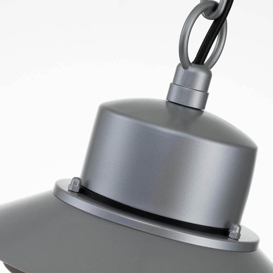 Elstead Copenhagen Außen-Hängeleuchte E27 Silber IP44