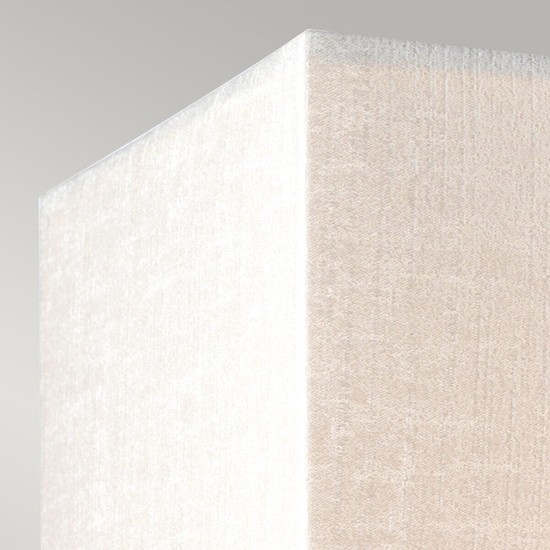 Elstead Riley Wandleuchte E27 2-fach Gealtertes Messing Elfenbein