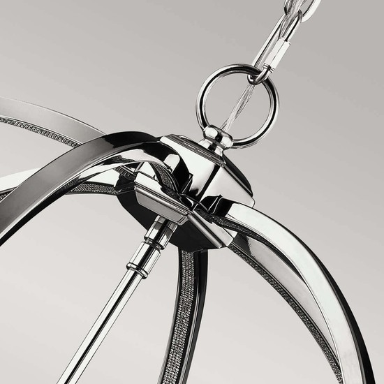 Elstead Corinne Hängeleuchte E14 6-fach Poliertes Nickel