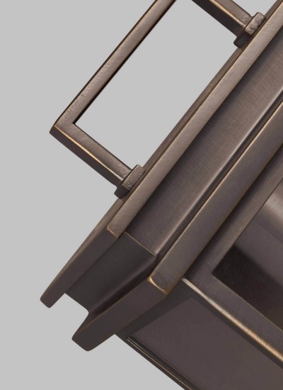 Elstead Glenview Außen-Wandleuchte E27 26cm Antike Bronze IP44