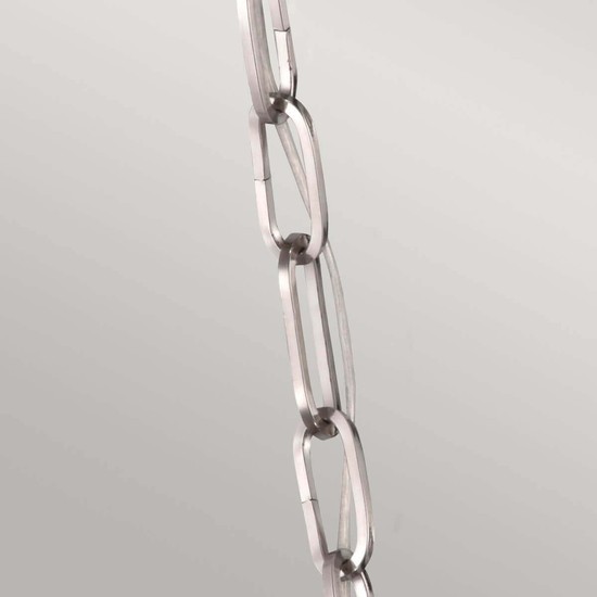 Elstead Harrow Hängeleuchte E27 44cm Poliertes Nickel