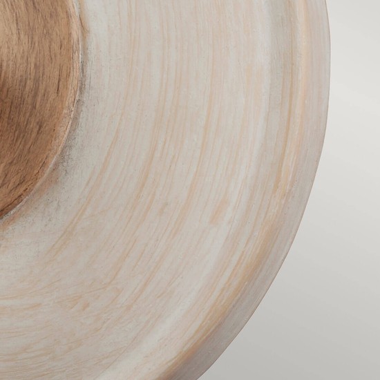 Elstead Hartsville Wandleuchte E14 Chalk Washed, Beachwood