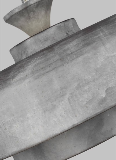 Elstead Haymarket Hängeleuchte E27 Verwittert Verzinkt