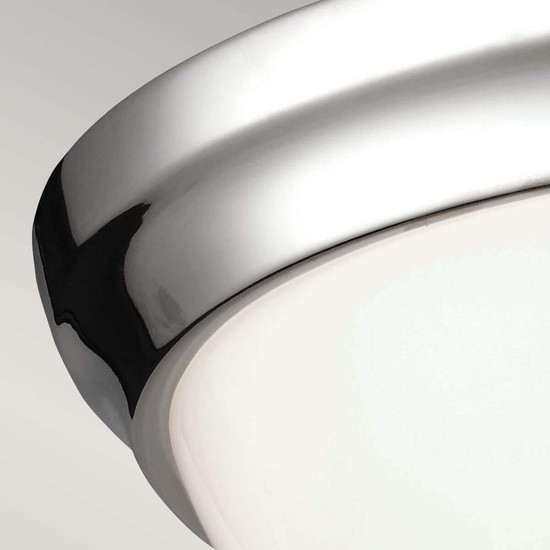 Elstead Parkman Deckenleuchte E27 2-fach Poliertes Nickel