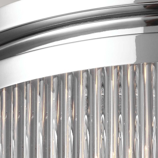 Elstead Paulson LED Deckenleuchte G9 4-fach Chrom IP44