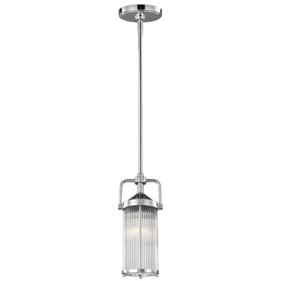 Elstead Paulson LED Hängeleuchte G9 Chrom IP44