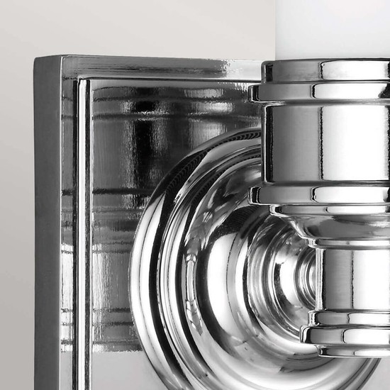 Elstead Payne LED Wandleuchte G9 37cm Poliertes Chrom IP44