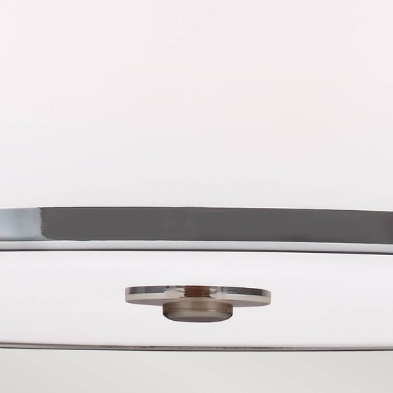 Elstead Prospect Park Hängeleuchte E27 4-fach Satin Nickel, Chrom