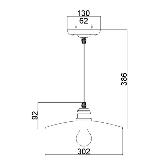 Elstead Urban Renewal Hängeleuchte E27 Astral Bronze
