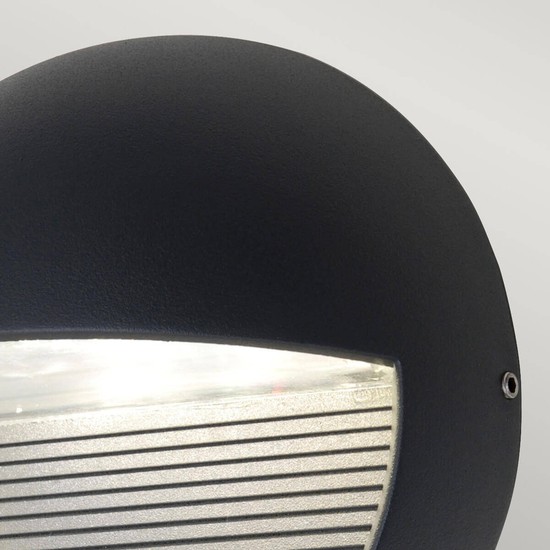 Elstead Freyr LED Außen-Wandleuchte 17cm Graphit IP54