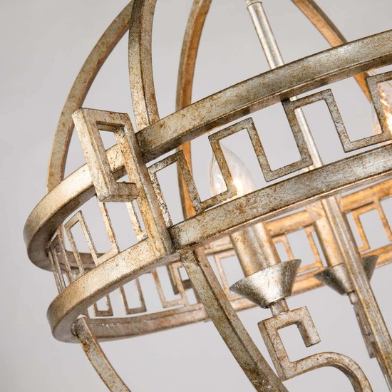 Elstead Lemuria Hängeleuchte E14 3-fach Gebeiztes Gold