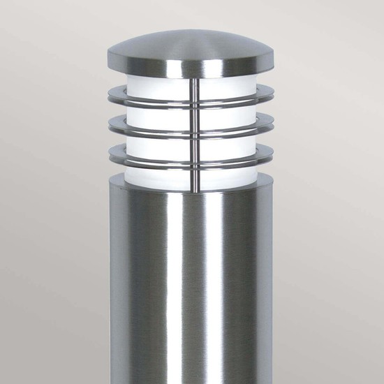 Elstead Sandbanks Außen-Stehleuchte E27 60cm Rostfreier Stahl IP44