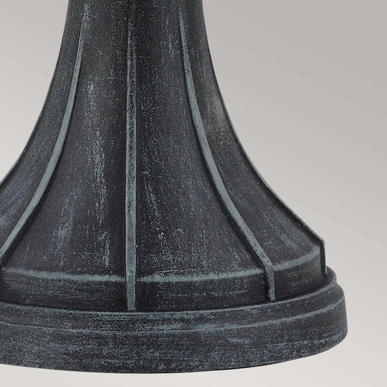 Elstead Elkstone Außen-Stehleuchte E27 1-fach Grünspan IP44