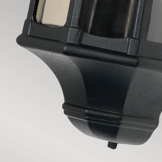 Elstead Newbury Außen-Wandleuchte E27 Schwarz IP44