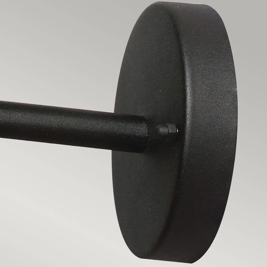 Elstead Helsingor Außen-Wandleuchte E27 24cm Schwarz IP44