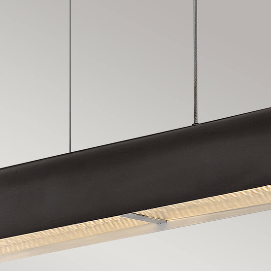 Elstead Arco LED Pendelleuchte Schwarzes Oxid Schwarz Oxid