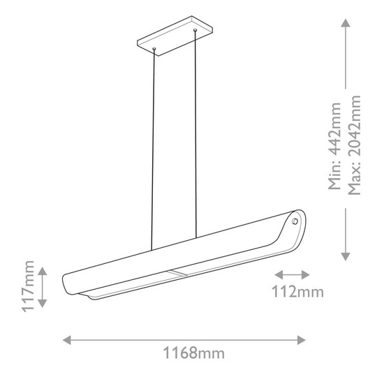 Elstead Arco LED Pendelleuchte Heritage Messing Heritage Messing
