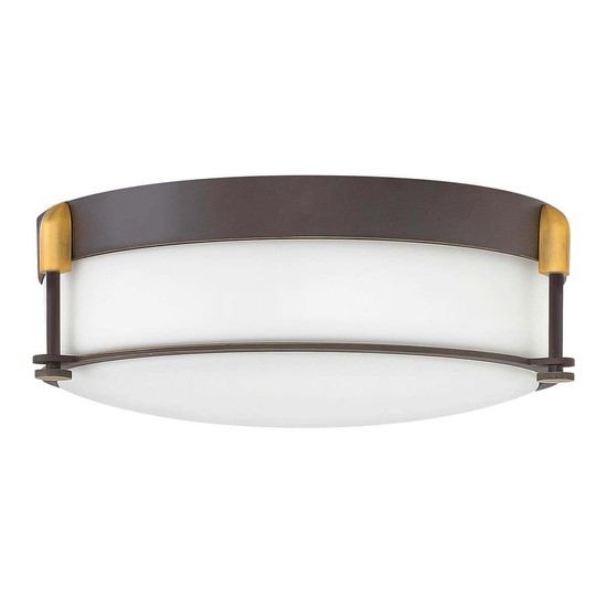 Elstead Colbin Deckenleuchte E27 3-fach Ölgeriebene Bronze