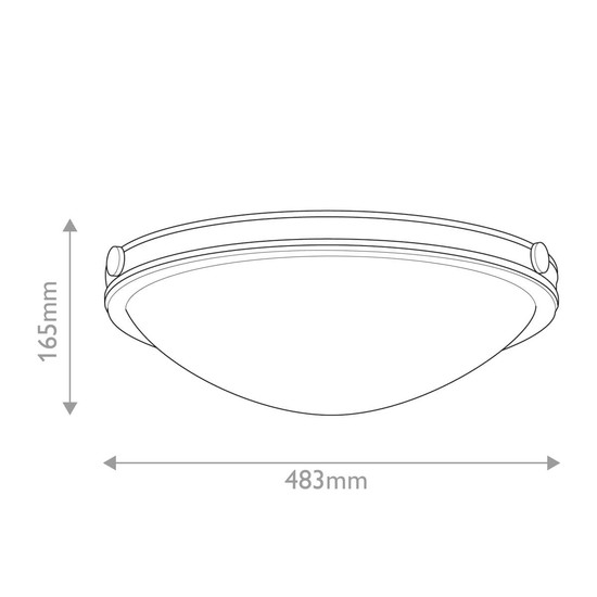 Elstead Collier Deckenleuchte E27 3-fach Schwarzes Oxid Glas klar mit Luftbläschen