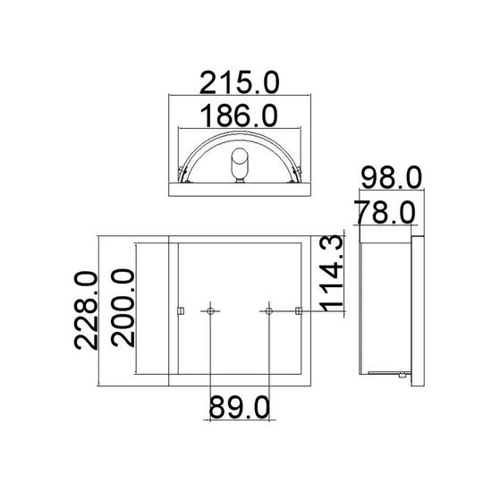 Elstead Daphne LED Wandleuchte G9 Poliertes Chrom IP44