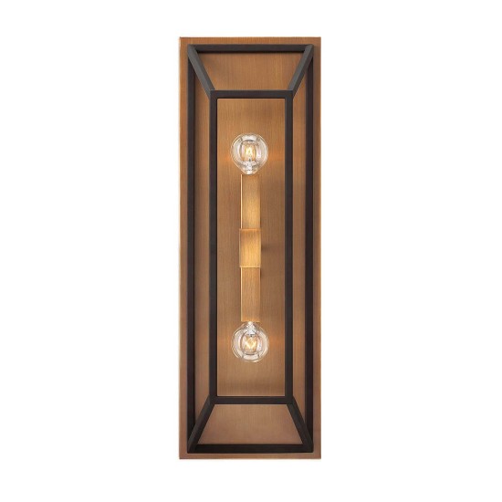 Elstead Fu Lighton Wandleuchte E14 2-fach Bronze
