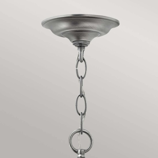 Elstead Gentry Hängeleuchte E14 6-fach Zinn