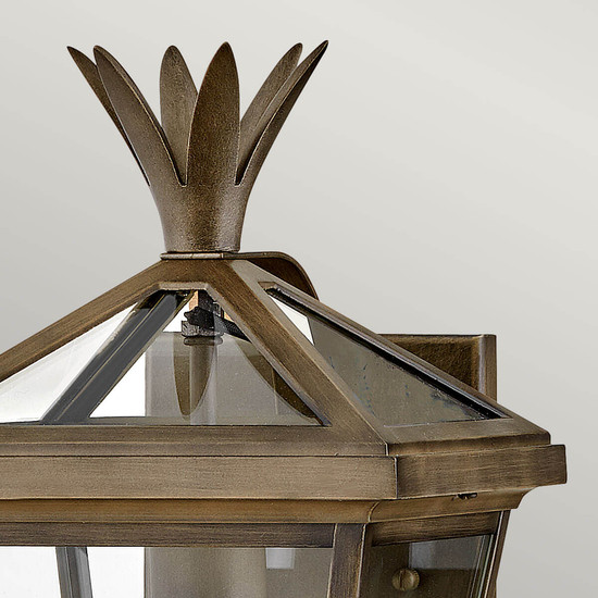 Elstead Palma Außenwandleuchte E27 Brünierte Bronze IP44