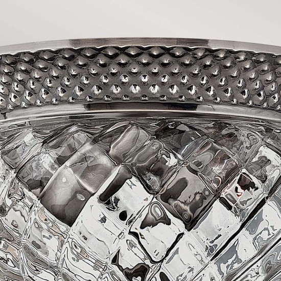 Elstead Plantation Deckenleuchte E27 2-fach Poliertes antikes Nickel