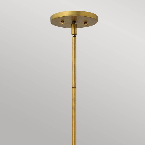 Elstead Zelda Hängeleuchte E27 Vintage-Messing