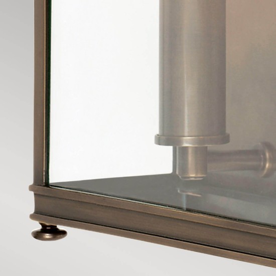 Elstead Holborn Außen-Wandleuchte E14 2-fach Dunkle Bronze IP44